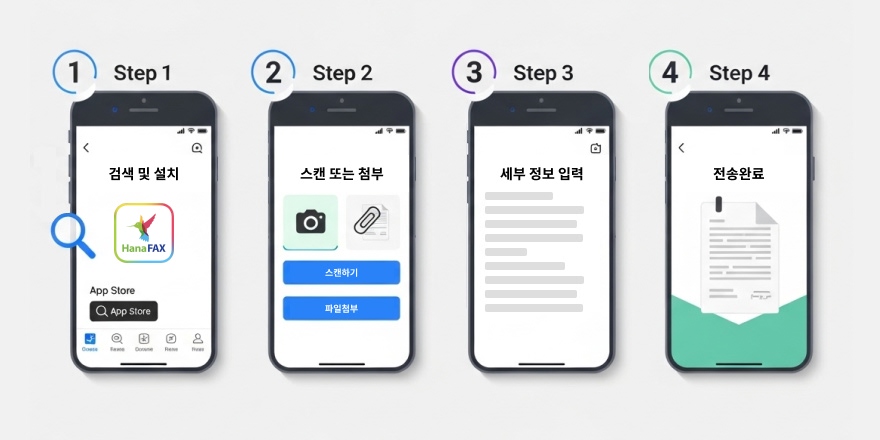 5분 완성! 모바일 앱으로 팩스받는법 A to Z