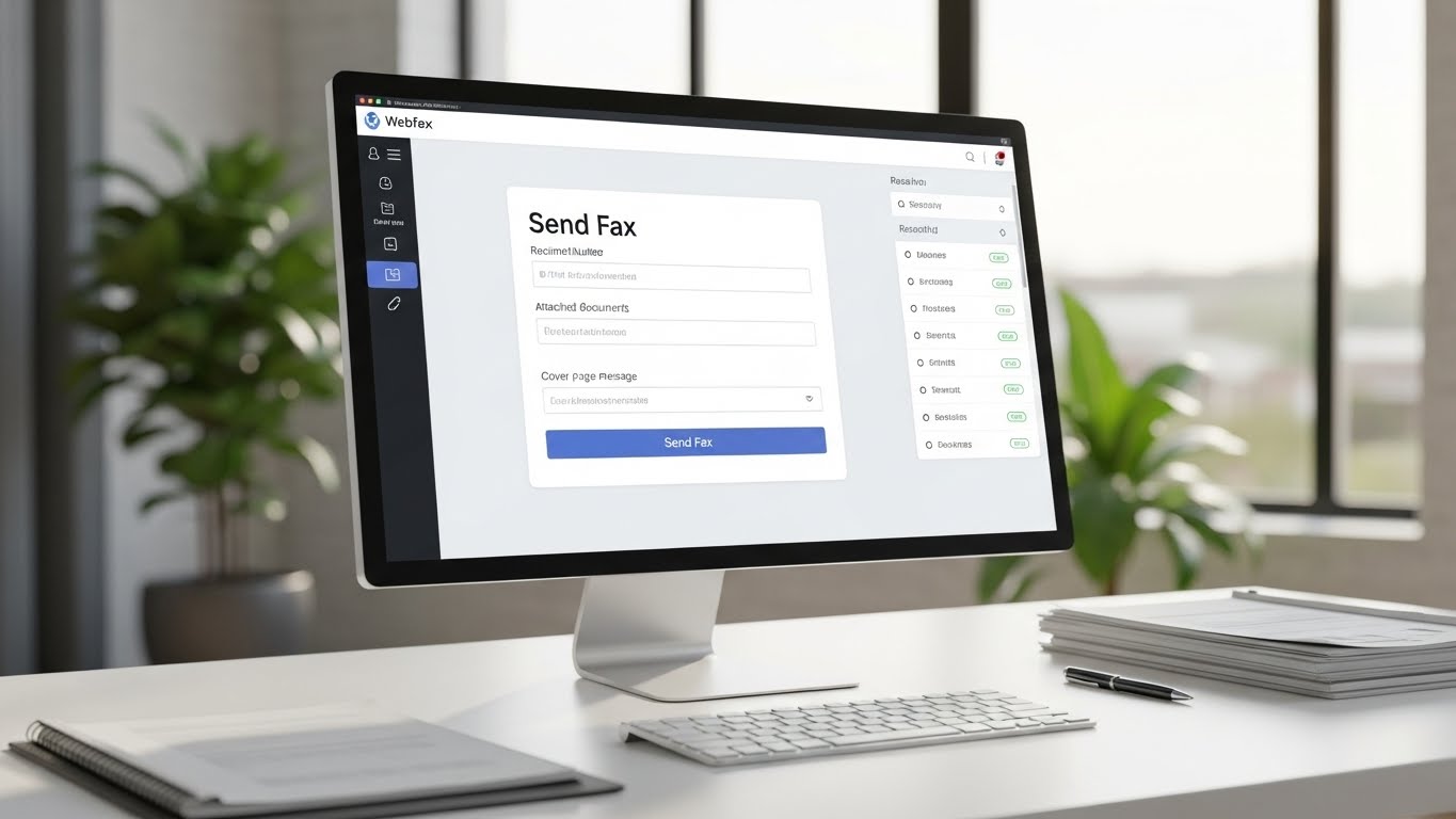 웹팩스 사용 방법