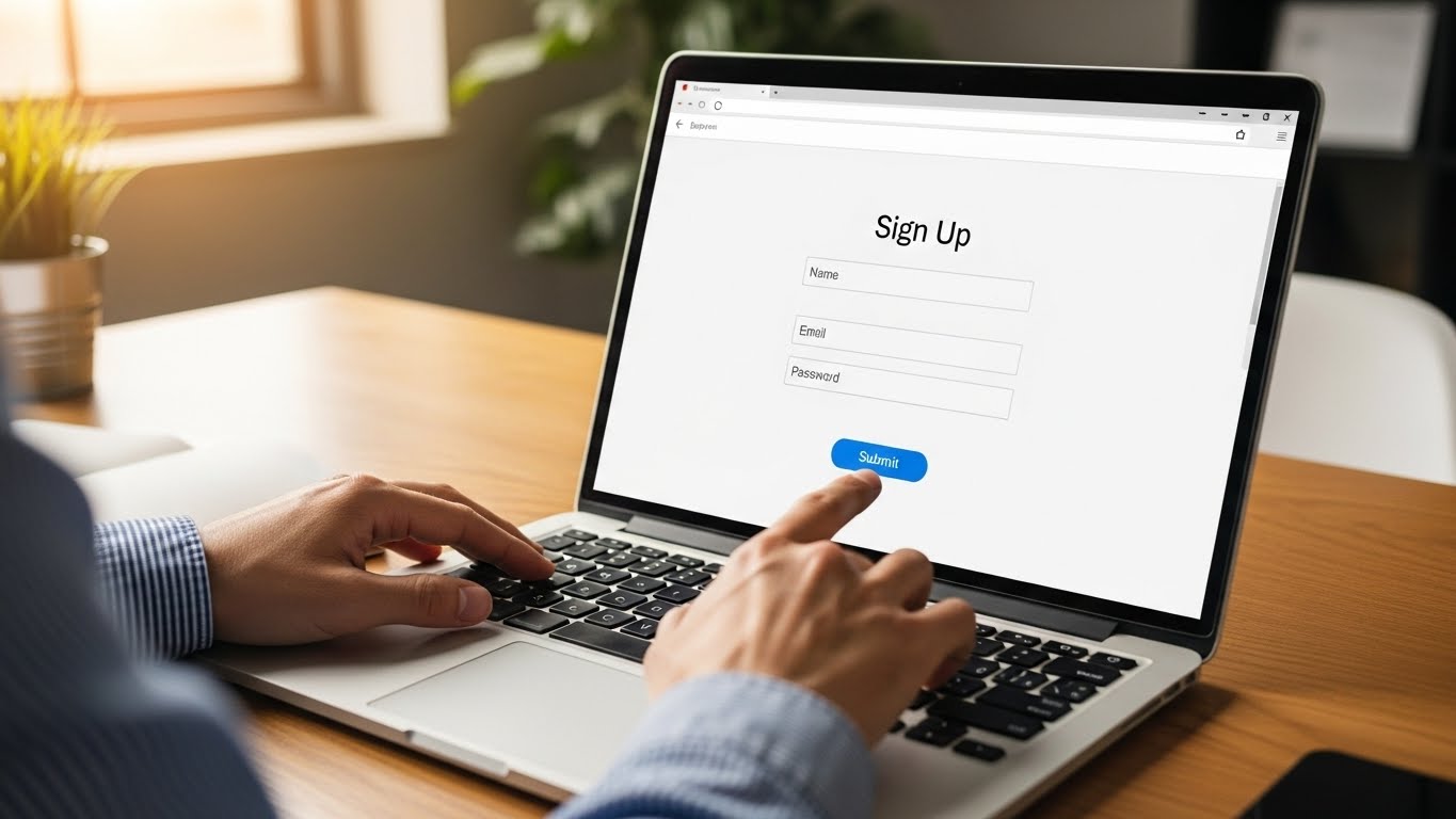 가입 절차 단계별 따라하기