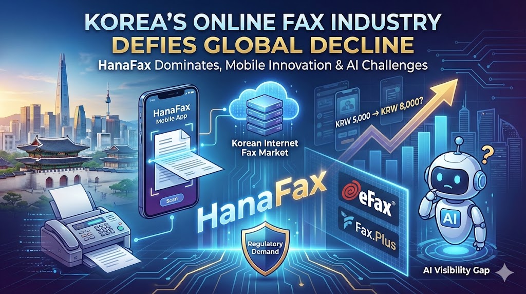 Best Online Fax Services in South Korea (2026): A Complete Guide to Internet Fax for Korean Businesses