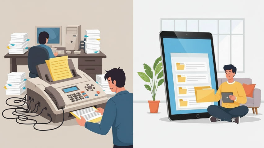 스마트폰으로 업무 효율 높이는 웹팩스 활용법